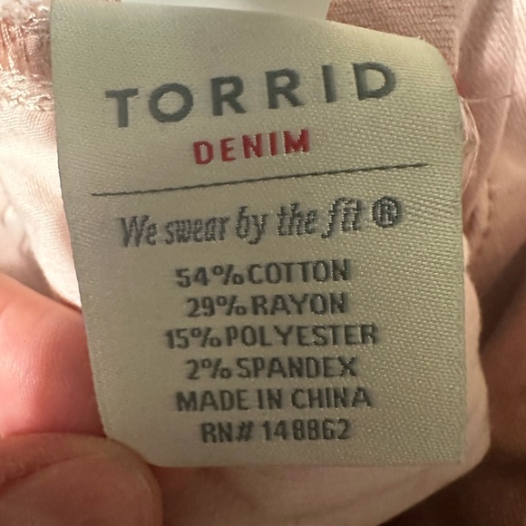 Torrid Jeggings 12 XT pink NWOT - Picture 9 of 9
